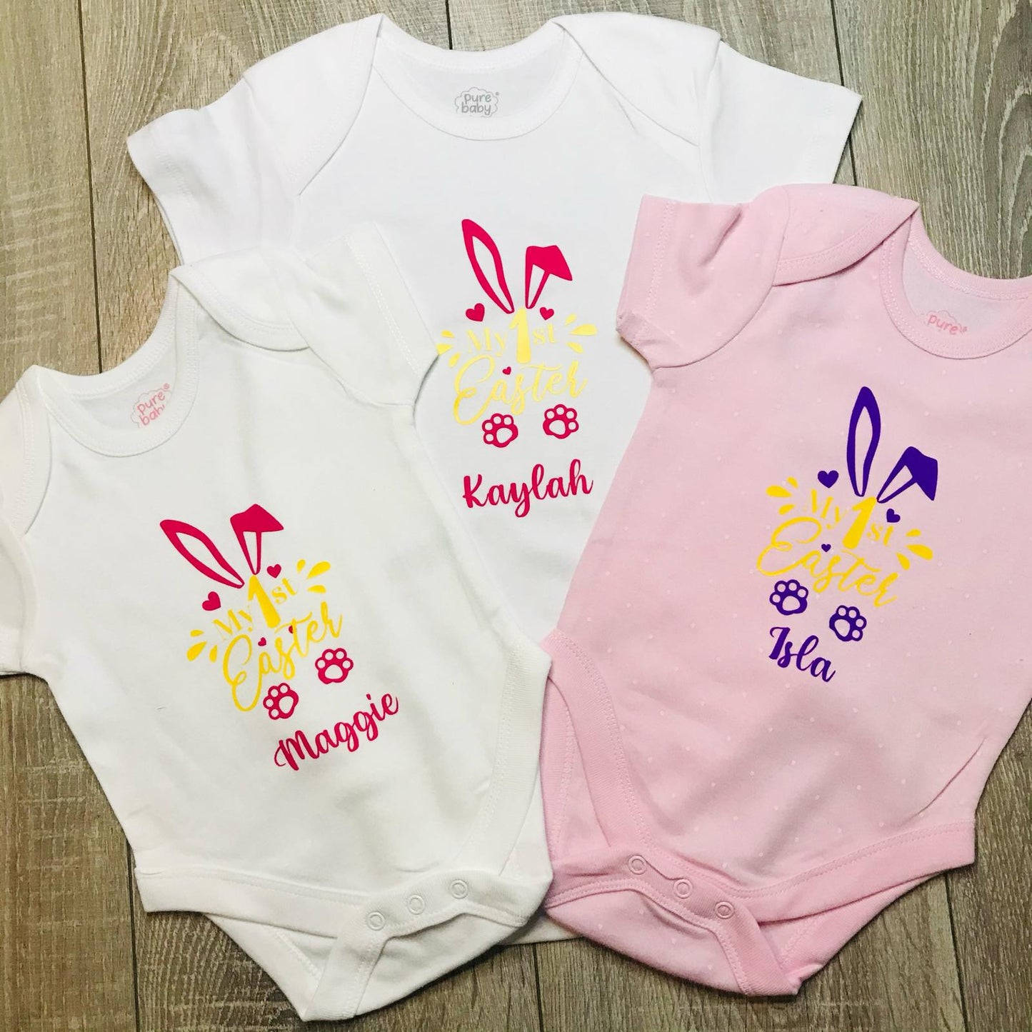 1st Easter Baby Vest