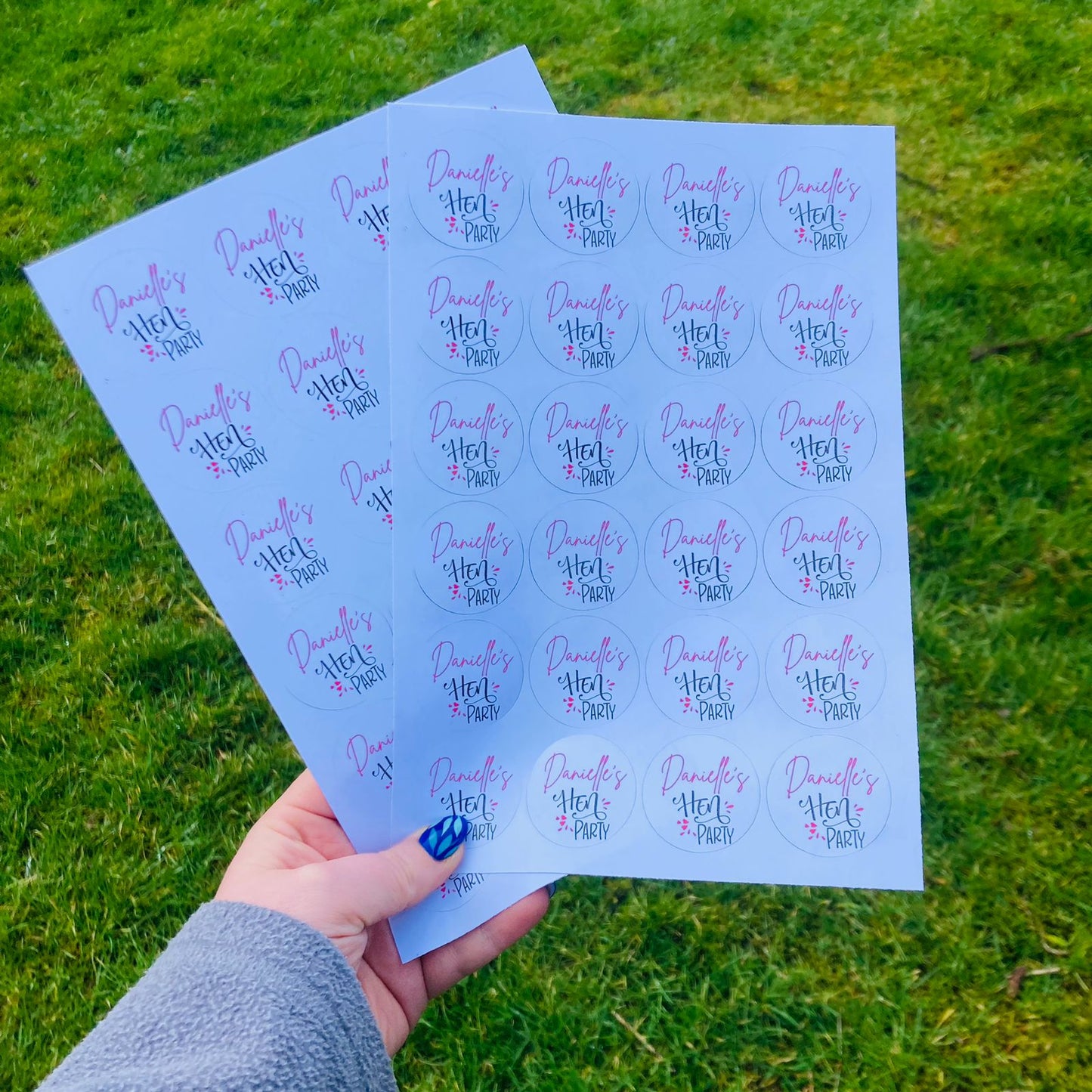 Hen Party Sticker Sheet