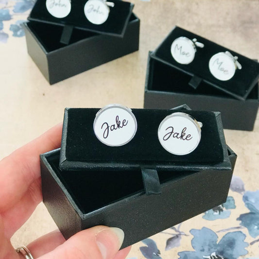 Cufflinks & Gift Box