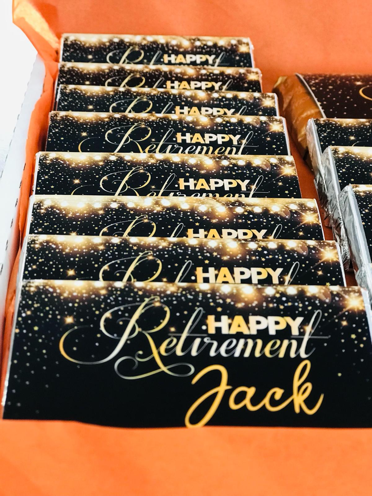 Large Personalised Chocolate Bar