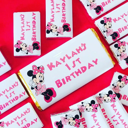 Large Personalised Chocolate Bar