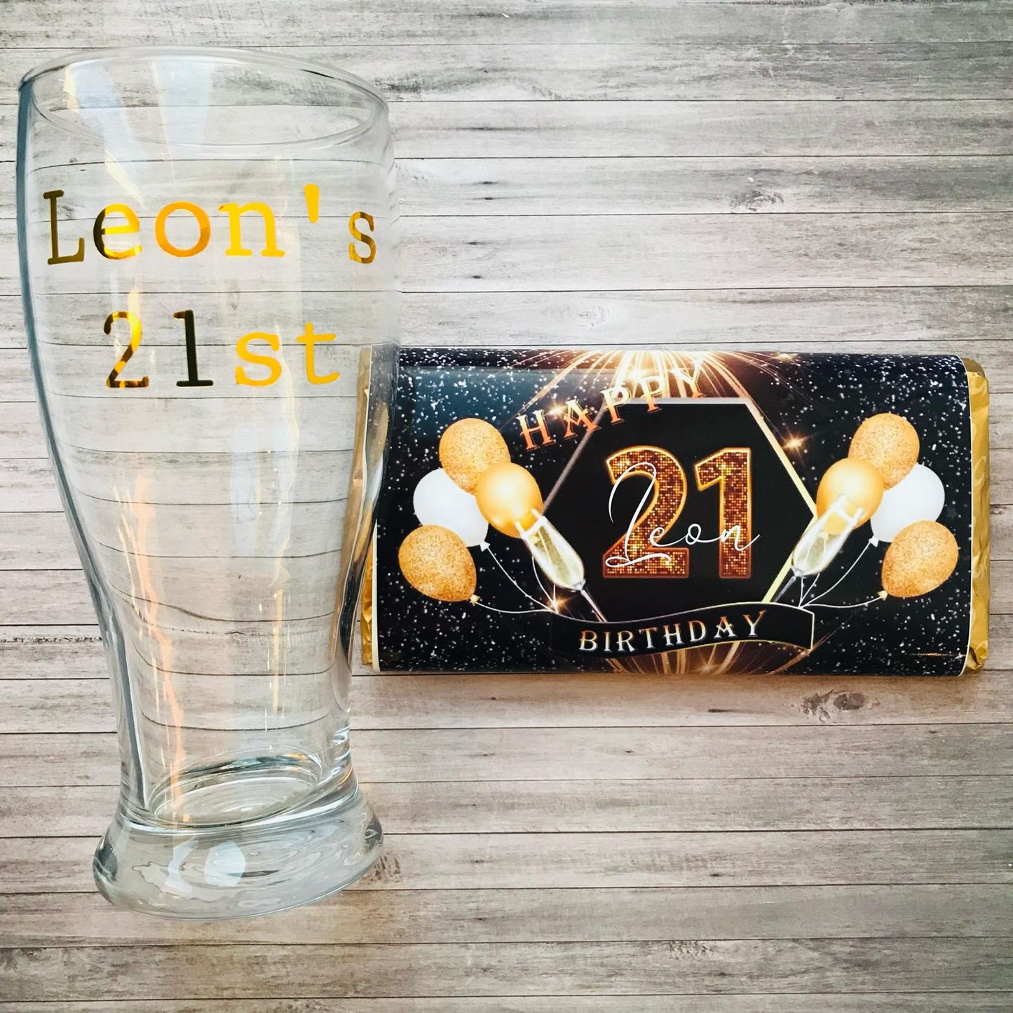 Large Personalised Chocolate Bar